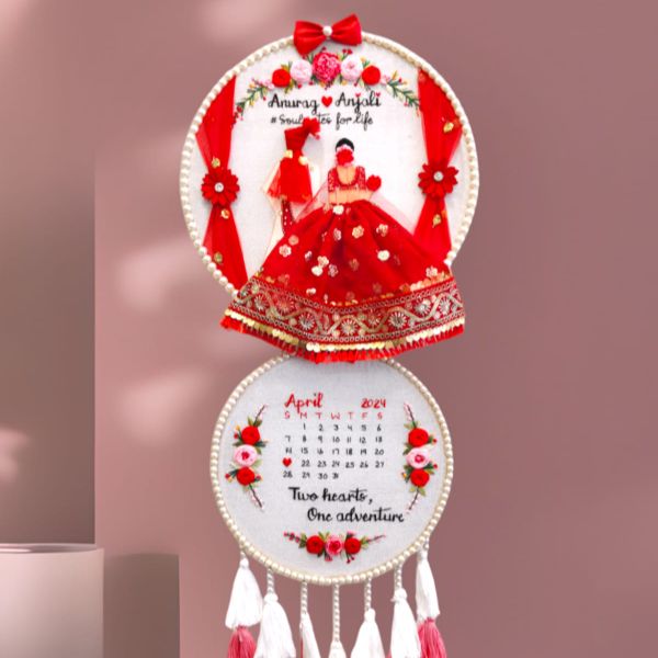  Double Decker Embroidery hoop with Tassels