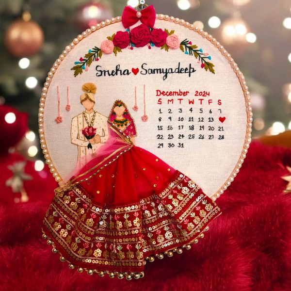  Front Faced embroidered hoop